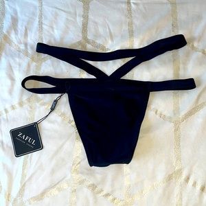 Black bikini bottoms